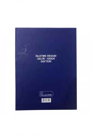 İşletme Hesabı Gelir-gider Defteri A4 100 yaprak