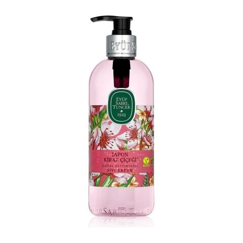 Eyüp Sabri Tuncer Japon Kiraz Çiçeği Doğal Zeytinyağlı Sıvı Sabun 500 ml