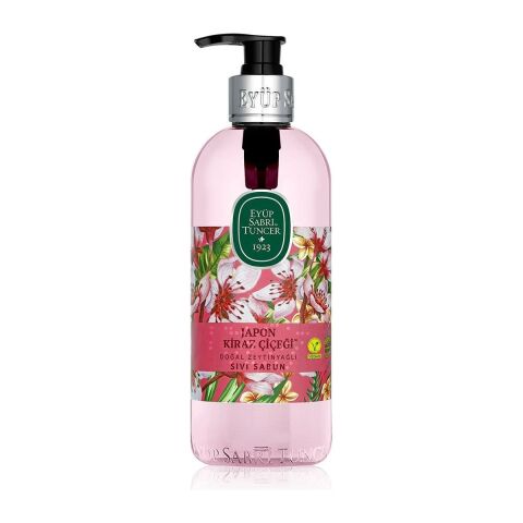 Eyüp Sabri Tuncer Japon Kiraz Çiçeği Doğal Zeytinyağlı Sıvı Sabun 500 ml