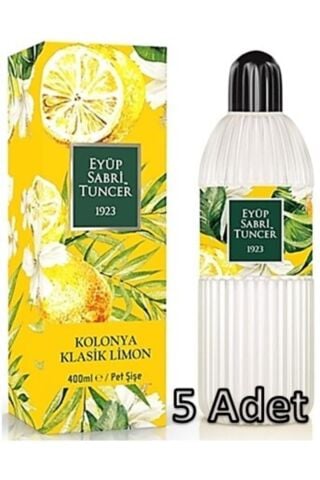 Eyüp Sabri Tuncer Klasik Limon Kolonyası 80 Derece Şişe 400MLx5