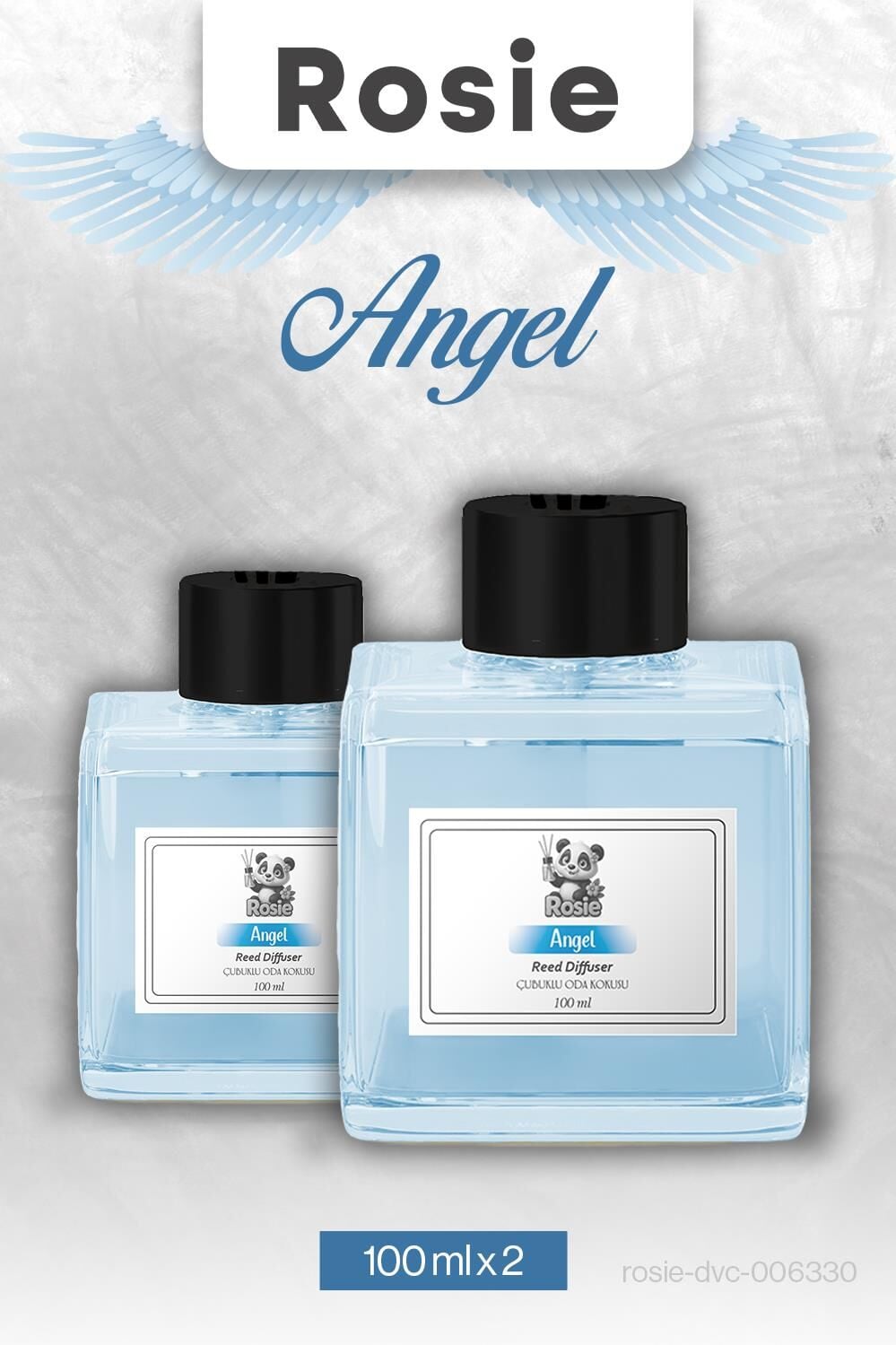 2 Adet Angel (melek) Rosie Çubuklu Oda Kokusu 100 ml