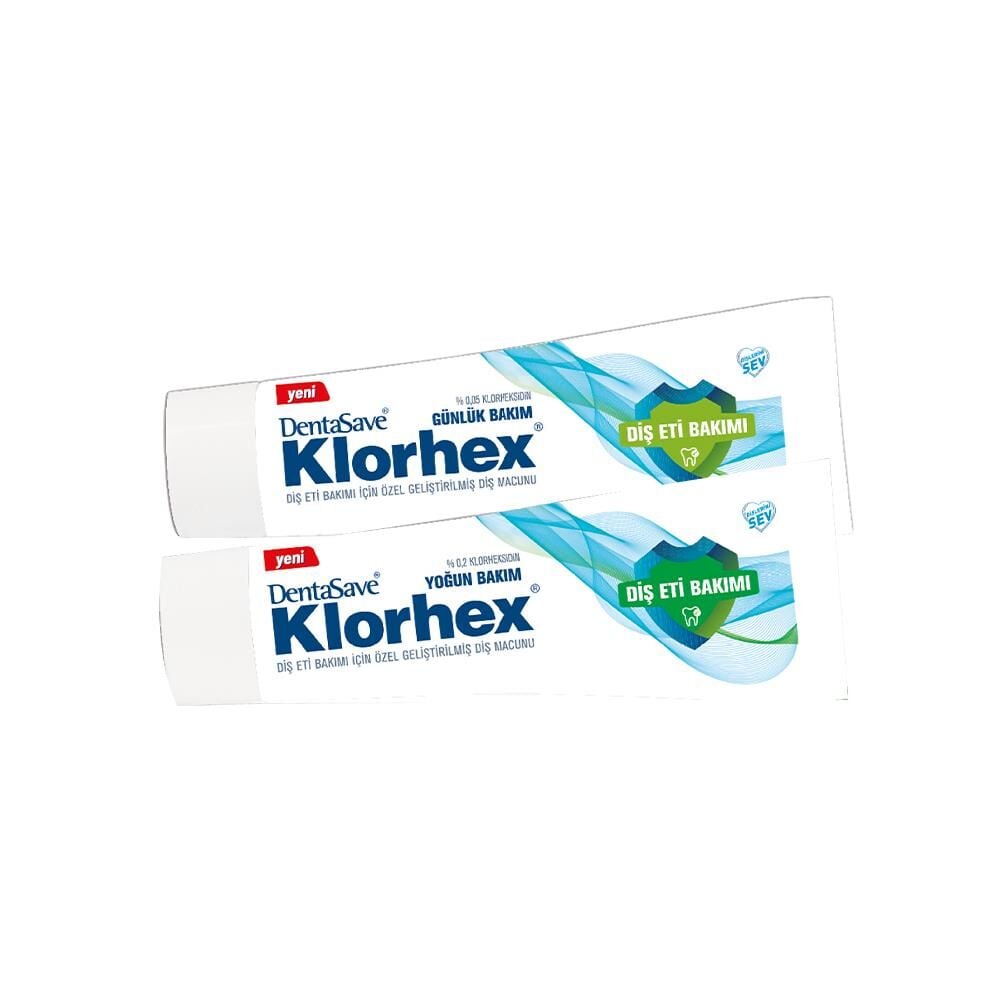 Dentasave Klorhex Diş Macunu Günlük Bakım ve Yoğun Bakım 75 ml