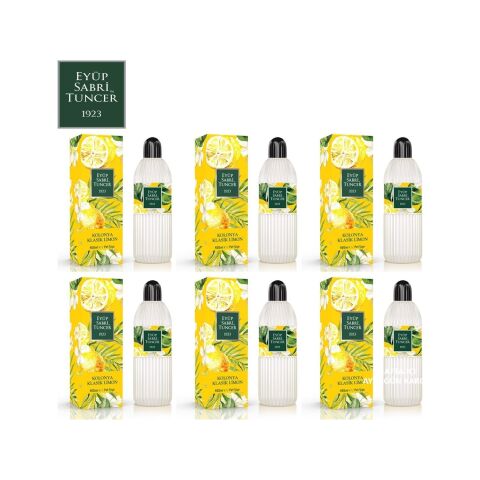 Eyüp Sabri Tuncer Klasik Limon Kolonyası 80 Derece Pet 400 ml x 6