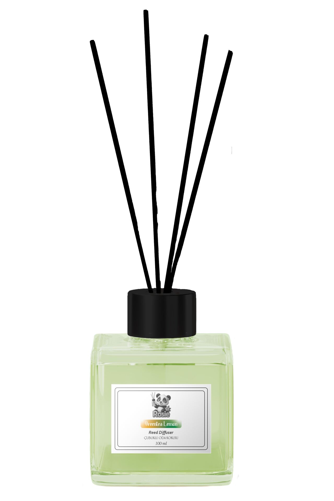 ROSIE Greentea Lemon Reed Diffuser Çubuklu Oda Kokusu 100 ml