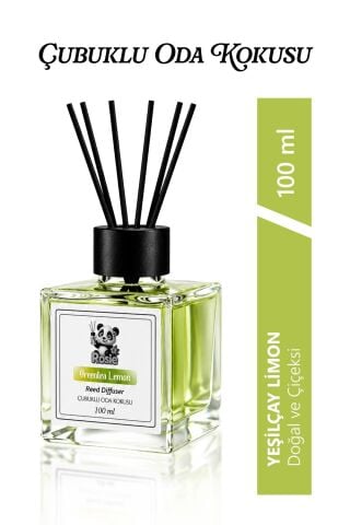 ROSIE Greentea Lemon Reed Diffuser Çubuklu Oda Kokusu 100 ml