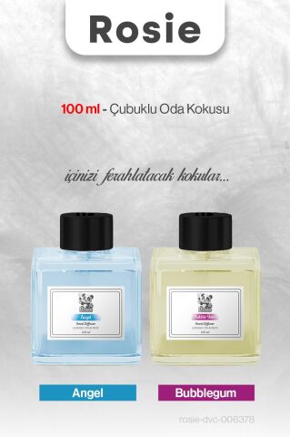 ROSIE Angel ve Bubblegum 100 ml Çubuklu Oda Kokusu