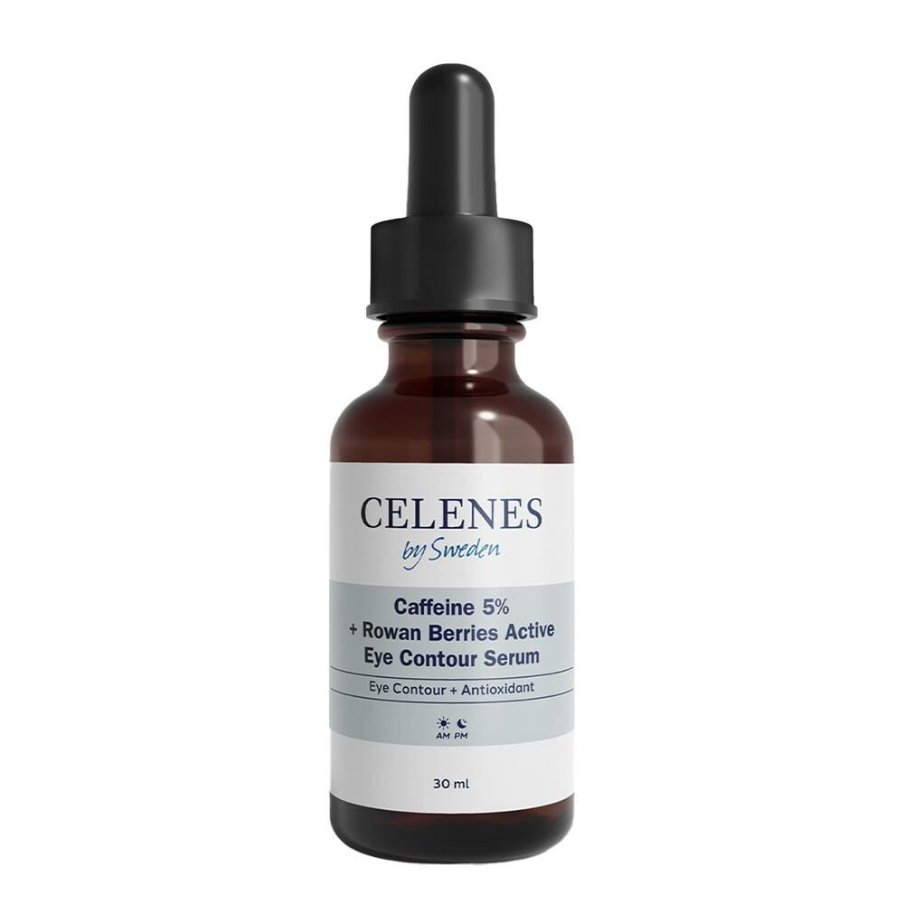 Celenes By Sweden Kafein Rowan Berries Aktifli Göz Çevresi Serumu 30 ml