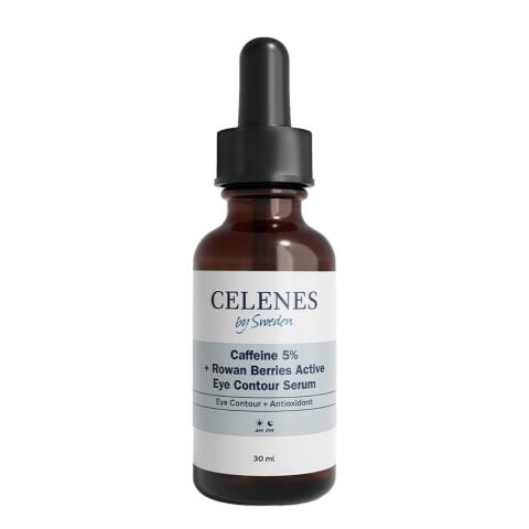 Celenes By Sweden Kafein Rowan Berries Aktifli Göz Çevresi Serumu 30 ml