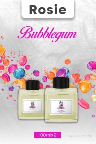 2 Adet Bubblegum (sakız) Rosie Çubuklu Oda Kokusu 100 ml