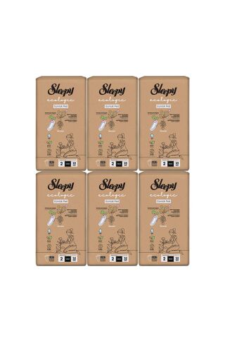 Sleepy Ecologic Premium Plus Günlük Ped Uzun 32'li (6 Paket) Ped