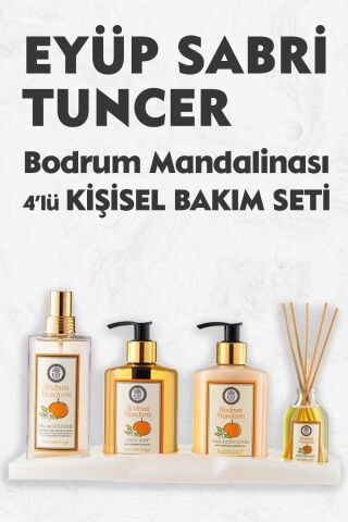 Eyüp Sabri Tuncer Bodrum Mandalinası 4'lü Kişisel Bakım Seti