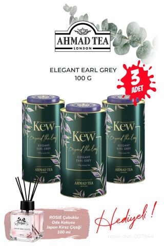 100 G 3 Kutu Kew Garden Elegant Earl Grey ve Oda Kokusu