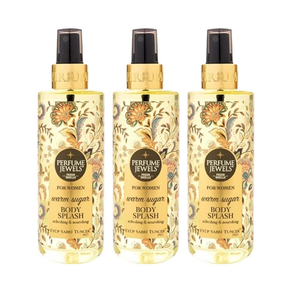 Eyüp Sabri Tuncer Pj Body Splash Warm Sugar 250 ml X 3