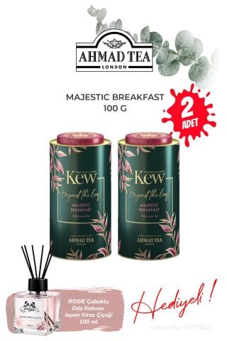 Kew Garden 2 Kutu Majestic English Breakfast 100 G ve Oda Kokusu