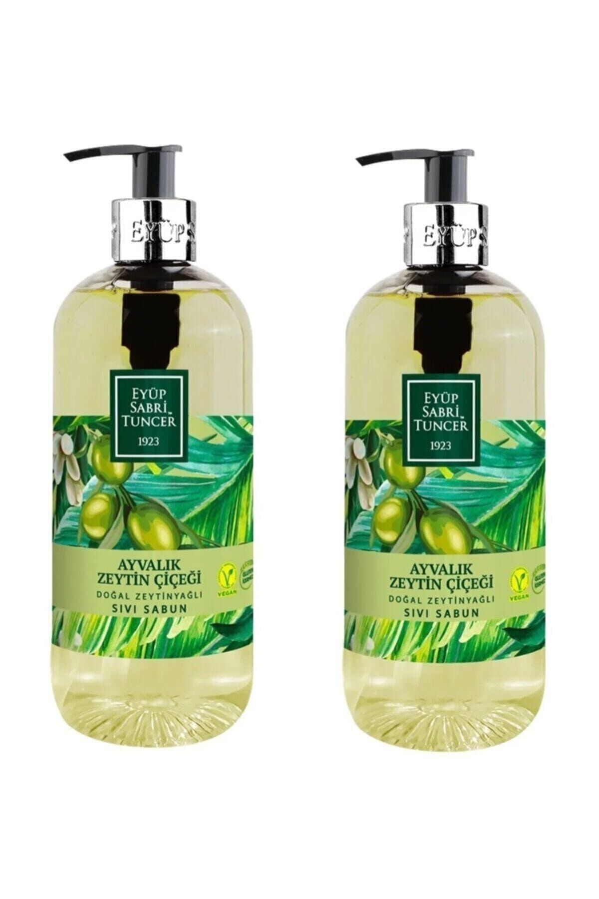 Eyüp Sabri Tuncer Ayvalık Zeytin Çiçeği Doğal Zeytinyağlı Sıvı Sabun 500 ml X 2 Adet