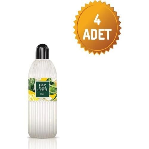 Eyüp Sabri Tuncer Klasik Limon Kolonyası 80 Derece Pet Şişe 400 ml x 4