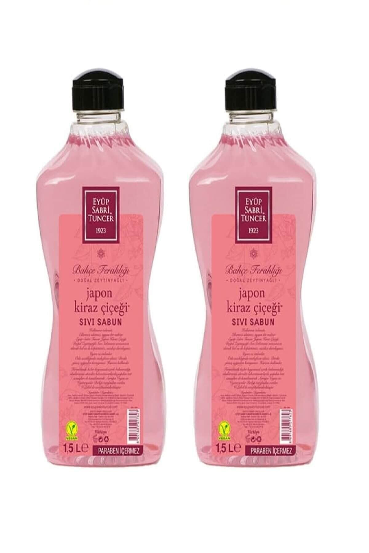 Eyüp Sabri Tuncer Sıvı Sabun Japon Kiraz Çiçeği 1.5 L x 2 adet