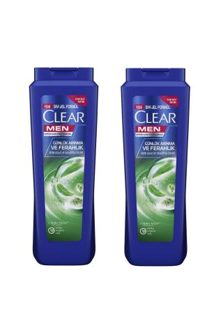 Clear Men Şampuan Günlük Arınma ve Ferahlık 485 ml x 2