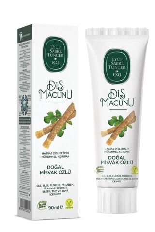 Eyüp Sabri Tuncer Diş Macunu Misvak Özlü 90 ml x 3 Adet