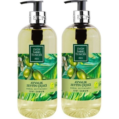 Eyüp Sabri Tuncer Ayvalık Zeytin Çiçeği Sıvı Sabun 500 ml 2'li