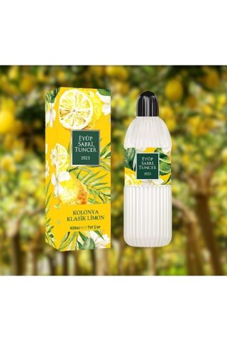 Eyüp Sabri Tuncer Klasik Limon Kolonyası 80 Derece Pet Şişe 400 ml x 5 Adet