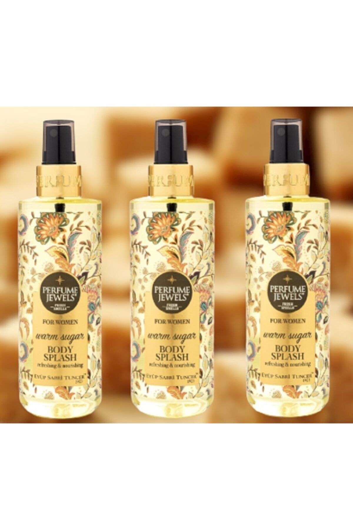 Eyüp Sabri Tuncer Pj Body Splash Warm Sugar 250 ml X 3