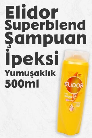 Elidor Superblend Saç Bakım Şampuanı İpeksi Yumuşaklık 500 ML