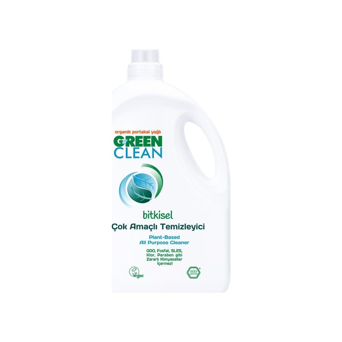 Green Clean Organik Portakal Yağlı 2750 ml Yüzey Temizleyici
