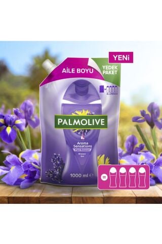 Palmolive Aroma Sensations Feel Relaxed 1000 ml Duş Jeli  Aile Boyu Yedek Paket