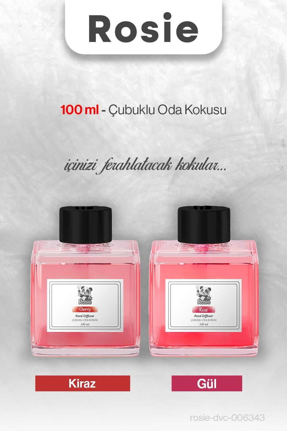 ROSIE Kiraz ve Gül Çubuklu Oda Kokusu 100 ml