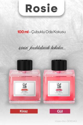 ROSIE Kiraz ve Gül Çubuklu Oda Kokusu 100 ml