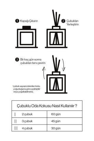 ROSIE Pudra Reed Diffuser Çubuklu Oda Kokusu 100 ml