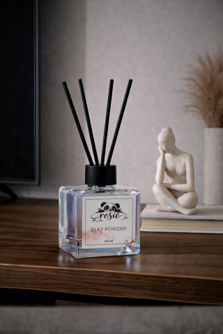 ROSIE Pudra Reed Diffuser Çubuklu Oda Kokusu 100 ml