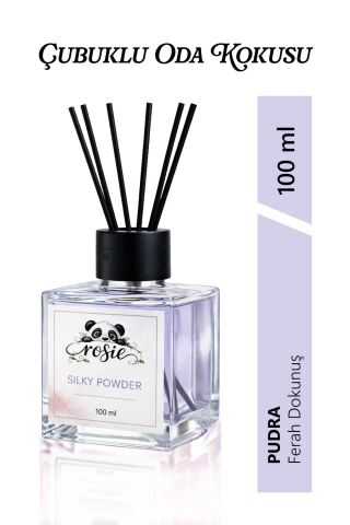 ROSIE Pudra Reed Diffuser Çubuklu Oda Kokusu 100 ml