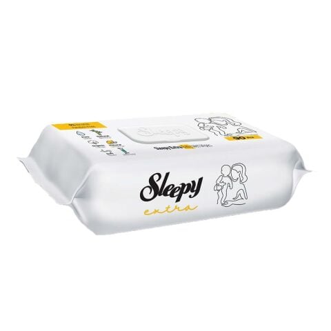 Sleepy Extra Islak Bebek Mendil 70 Adet