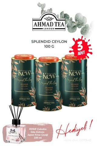 Kew Garden Splendid Ceylon 3 Kutu 100 G ve Oda Kokusu