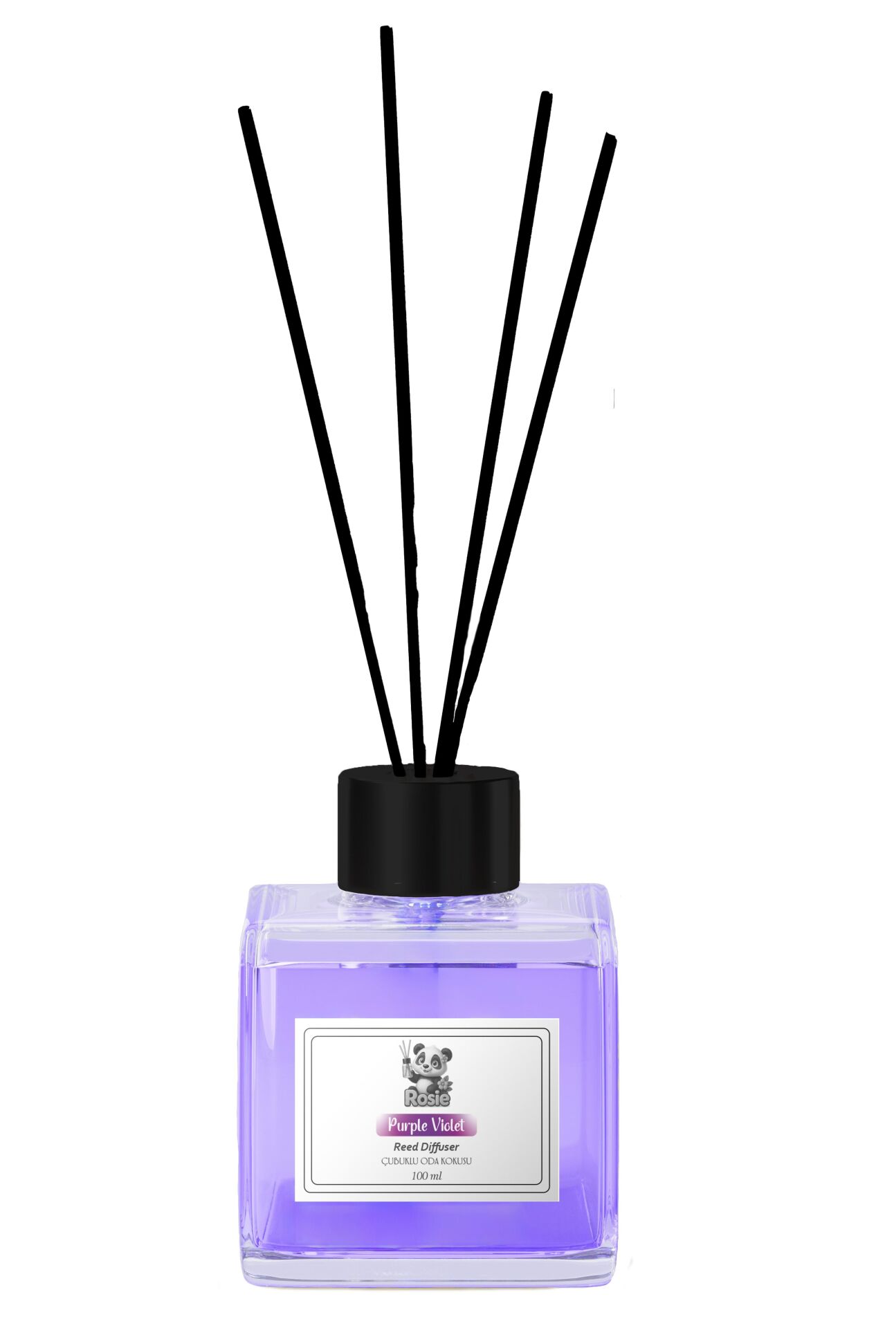 ROSIE Purple Violet Reed Diffuser Çubuklu Oda Kokusu 100 ml