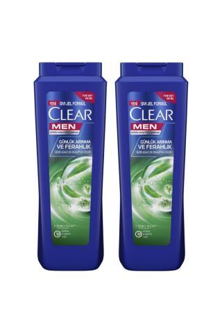 Clear Men Şampuan Günlük Arınma ve Ferahlık 485 ml x 2