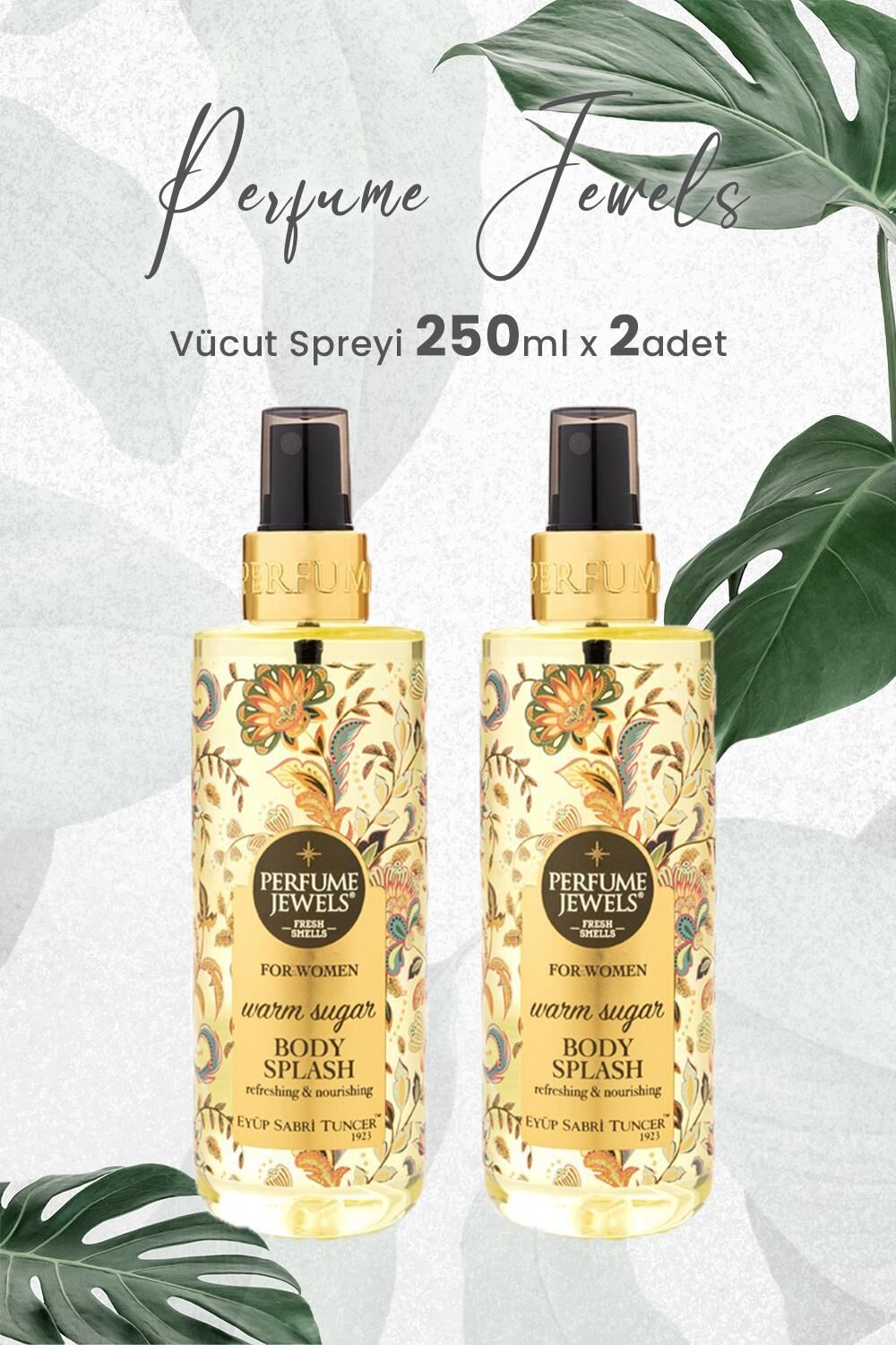 Eyüp Sabri Tuncer Pj Body Splash Warm Sugar 250 ml x 2 Adet
