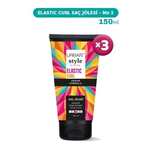 Urban Care Style Guide Elastic Curl Saç Jölesi 150 ml No 3 x 3