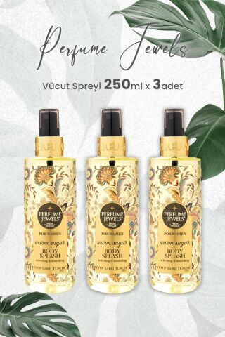 Eyüp Sabri Tuncer Pj Body Splash Warm Sugar 250 ml x 3 Adet