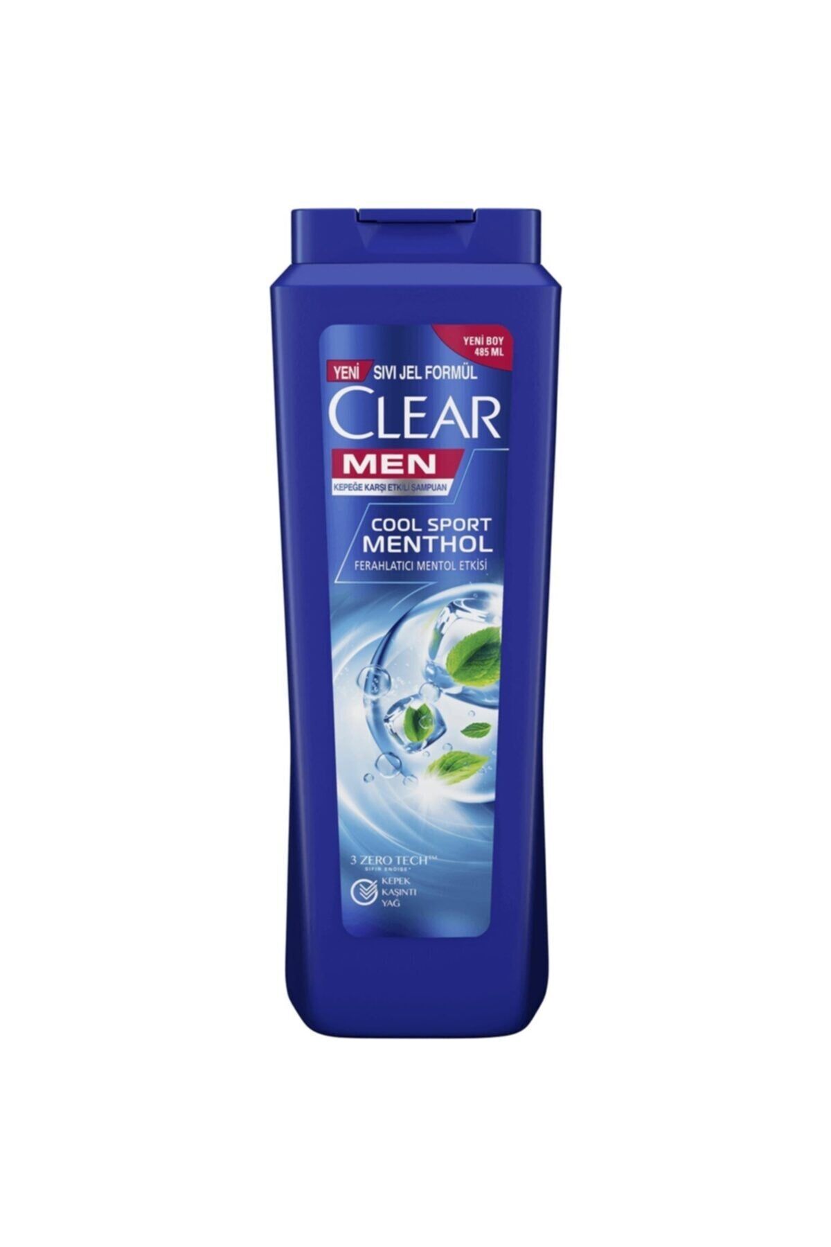 Clear Men Kepeğe Karşı Etkili Şampuan Ferahlatıcı Mentol Etkisi 485 ML