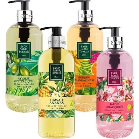 Eyüp Sabri Tuncer Sıvı Sabun Seti 500 ML x 4