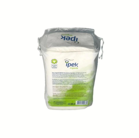 İpek Organik Bebek Temizleme Pamuğu 60 Adet