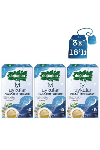 Doğadan İyi Uykular Çayı Melisa ve Hint Fesleğeni x 3