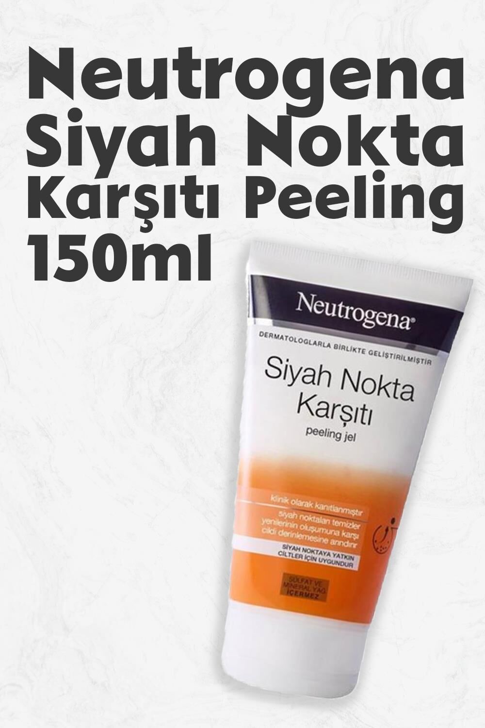 Neutrogena Siyah Nokta Karşıtı Peeling 150 ml