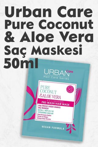 Urban Care Pure Coconut & Aloe Vera Saç Maskesi 50 ml