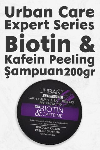 Urban Care Expert Biotin & Kafein Peeling Şampuan 200 gr