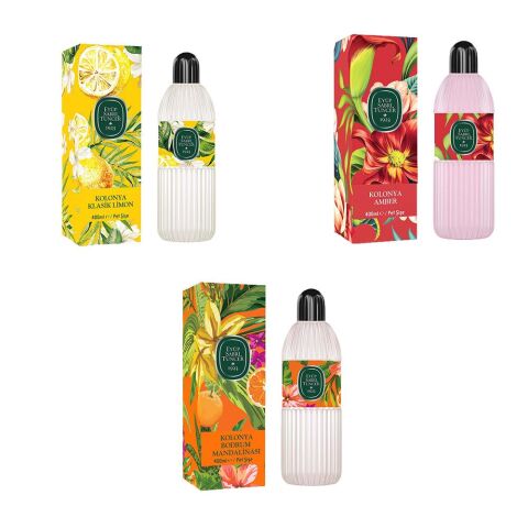 Eyüp Sabri Tuncer Kolonya Bodrum Mandalinası, Klasik Limon ve Amber