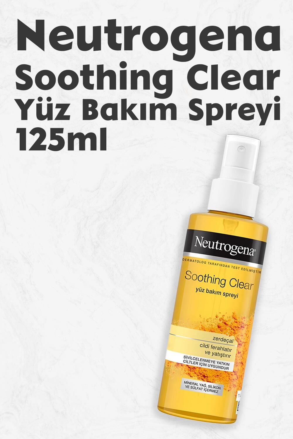 Neutrogena Soothing Clear Yüz Bakım Spreyi 125ml